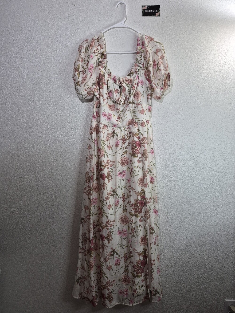 Super Cute Pink Flower Like New Dress For Sale
